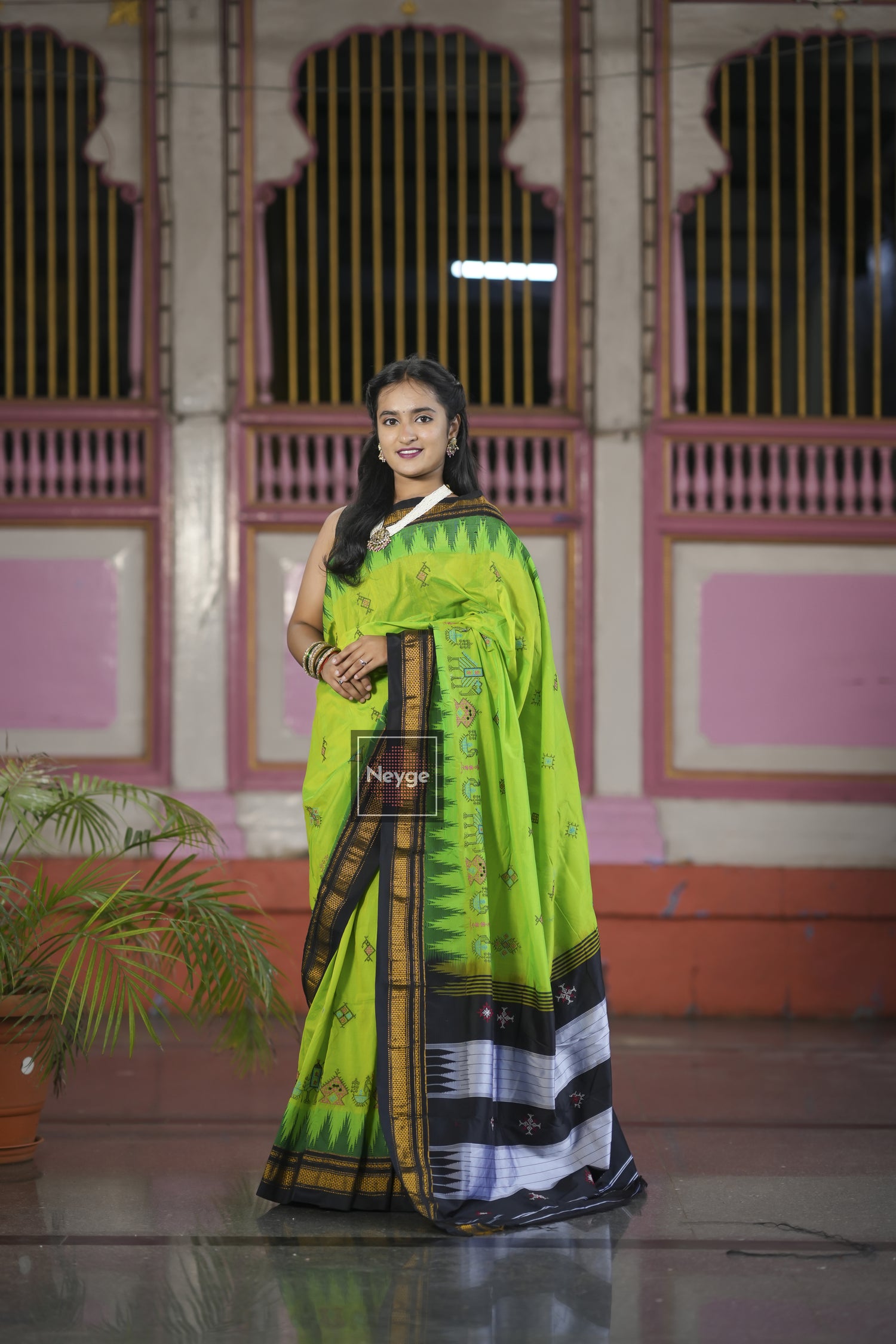 KASUTI SAREE(TULASI - ತುಳಸಿ)