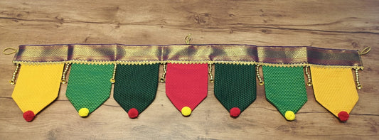 Handcrafted Khun Toran – A Touch of Tradition for Your Doorway (MultiColor2)