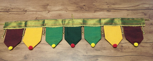 Handcrafted Khun Toran – A Touch of Tradition for Your Doorway (MultiColor4)