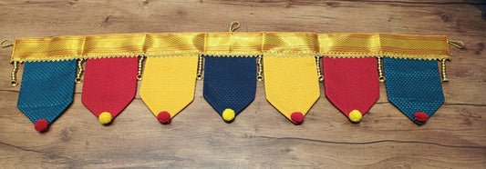 Handcrafted Khun Toran – A Touch of Tradition for Your Doorway (MultiColor3)
